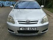 Toyota Allex 2006 Silver for sale