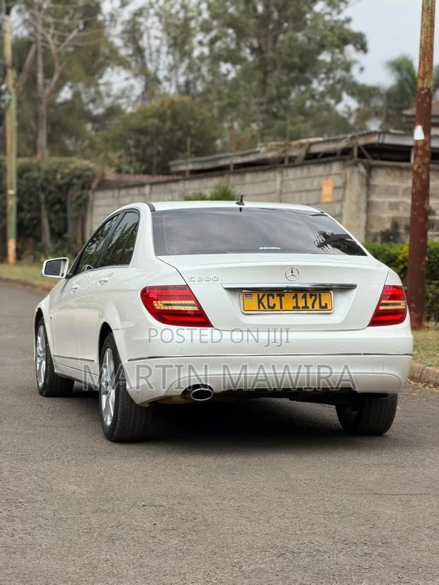 Mercedes-Benz C200 2012 White