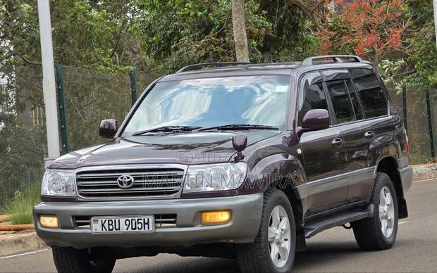 Toyota Land Cruiser Prado 2006 Maroon