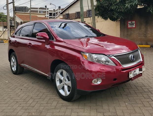 Lexus RX 2010 Red