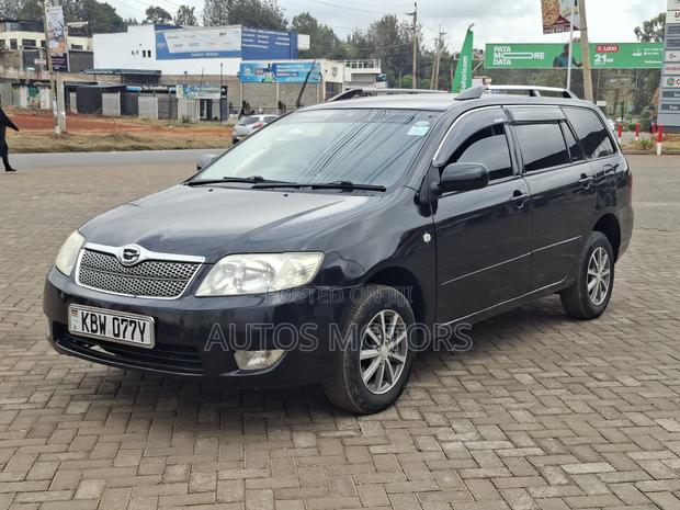 Toyota Corolla Fielder 1.5 Petrol FWD 2006 Black