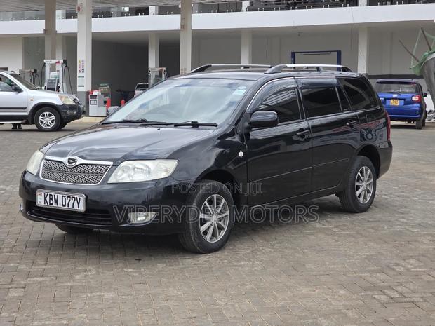 Toyota Corolla Fielder 2006 Black