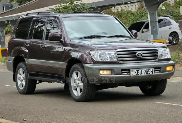 Toyota Land Cruiser 100 4.2 2006 Burgundy