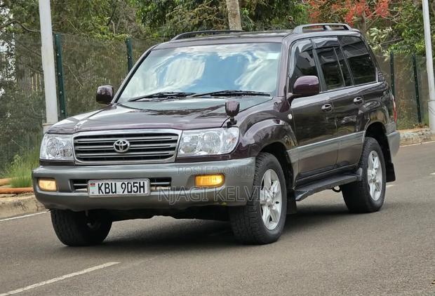 Toyota Land Cruiser 100 4.2 2006 Burgundy