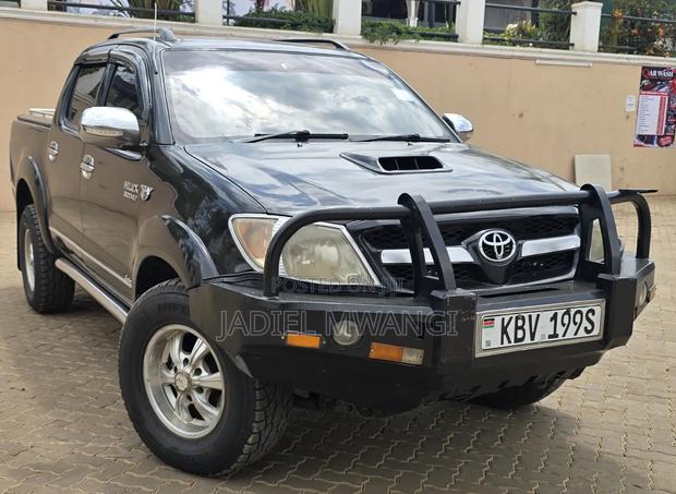 Toyota Hilux 3.0 D-4D Double Cab 4x4 Raider 2007 Black