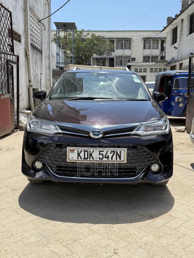 Toyota Corolla Fielder 2015 Maroon