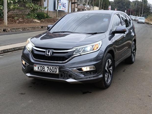 Honda CR-V EX-L 4dr SUV w/Rear Entertainment (2.4L 4cyl 5A) 2014 Gray
