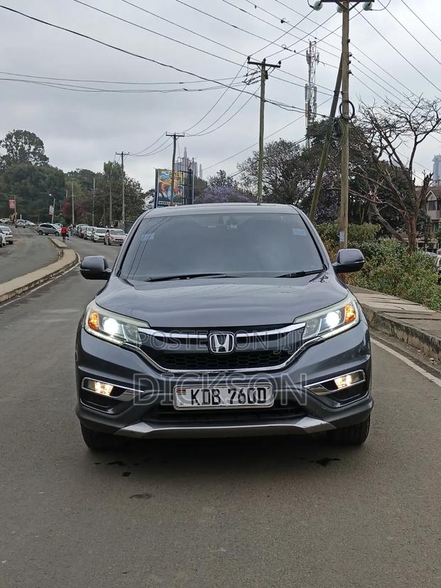 Honda CR-V EX-L 4dr SUV w/Rear Entertainment (2.4L 4cyl 5A) 2014 Gray