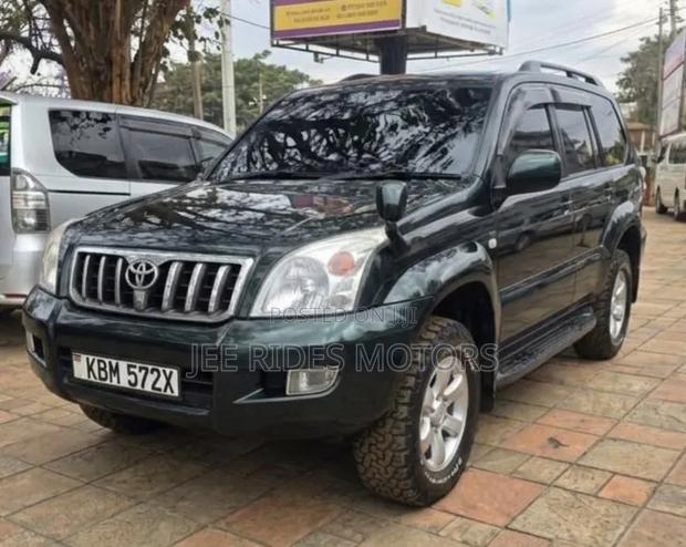 Toyota Land Cruiser Prado 2003 Burgundy