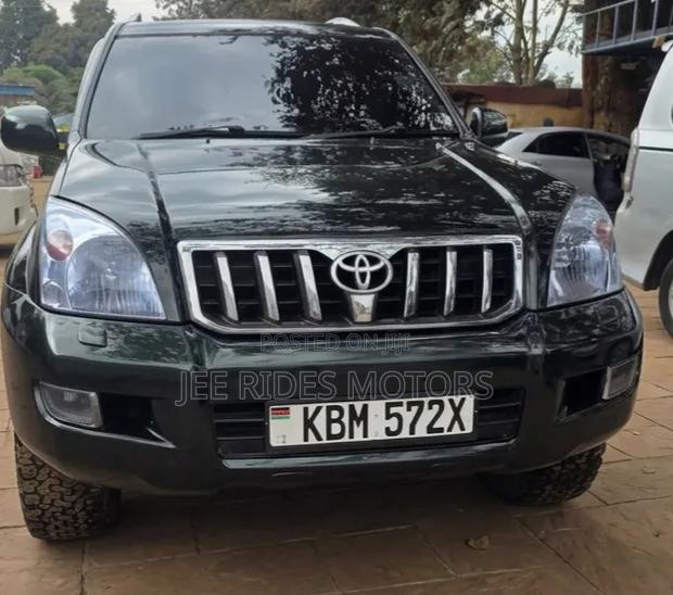 Toyota Land Cruiser Prado 2003 Burgundy