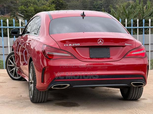 Mercedes-Benz CLA-Class CLA 250 Sedan 2017 Red