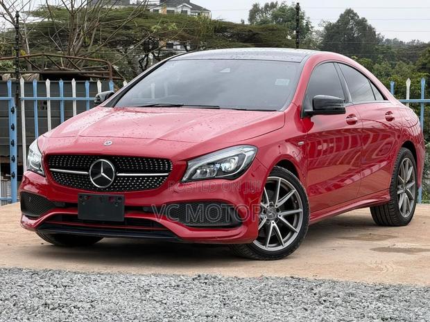 Mercedes-Benz CLA-Class CLA 250 Sedan 2017 Red