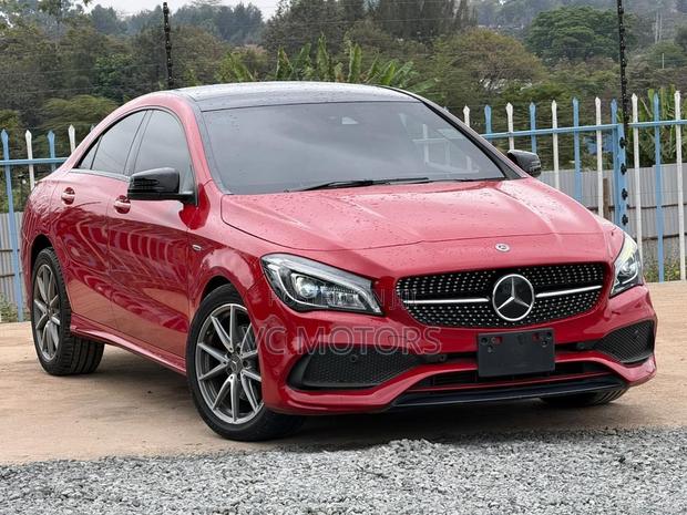 Mercedes-Benz CLA-Class CLA 250 Sedan 2017 Red