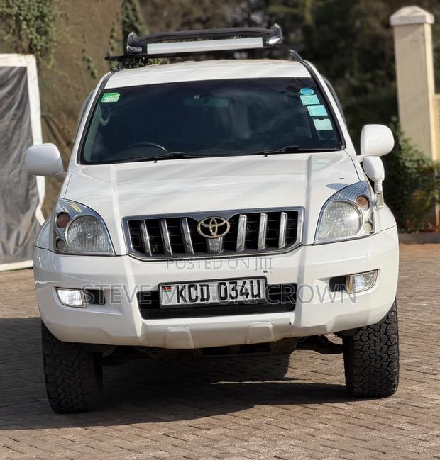 Toyota Land Cruiser Prado 2008 White