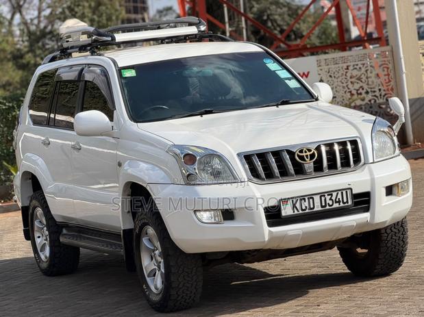 Toyota Land Cruiser Prado 2008 White