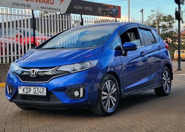 Honda Fit 2017 Blue