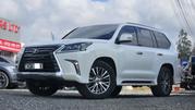 Lexus LX 570 AWD 2015 White for sale