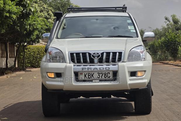Toyota Land Cruiser Prado 2004 White