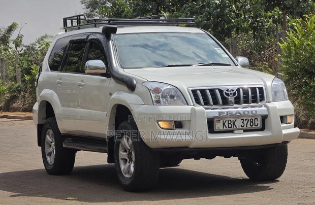Toyota Land Cruiser Prado 2004 White