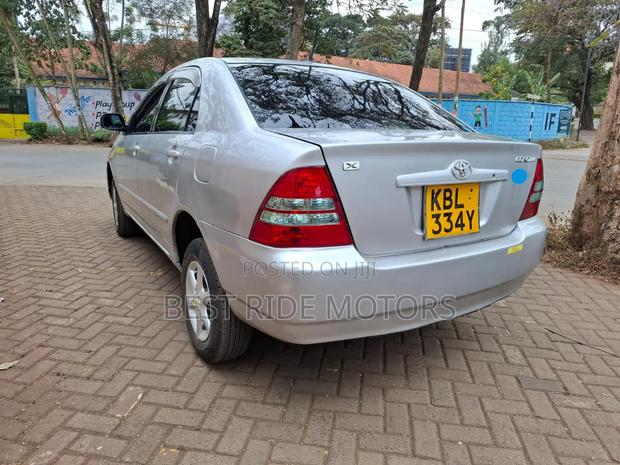 Toyota Corolla Sedan Automatic 2004 Silver