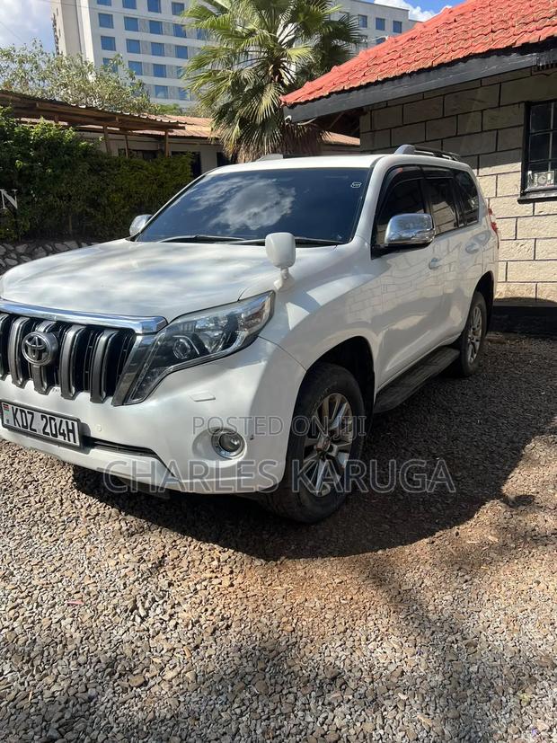 Toyota Land Cruiser Prado 2016 White