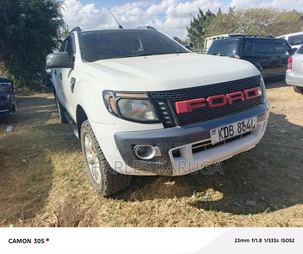 Ford Ranger Wildtrak 2014 White