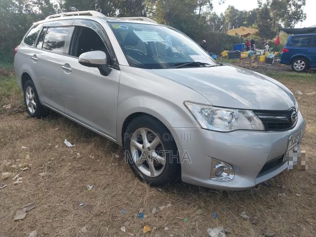 Toyota Corolla Fielder 2013 Silver