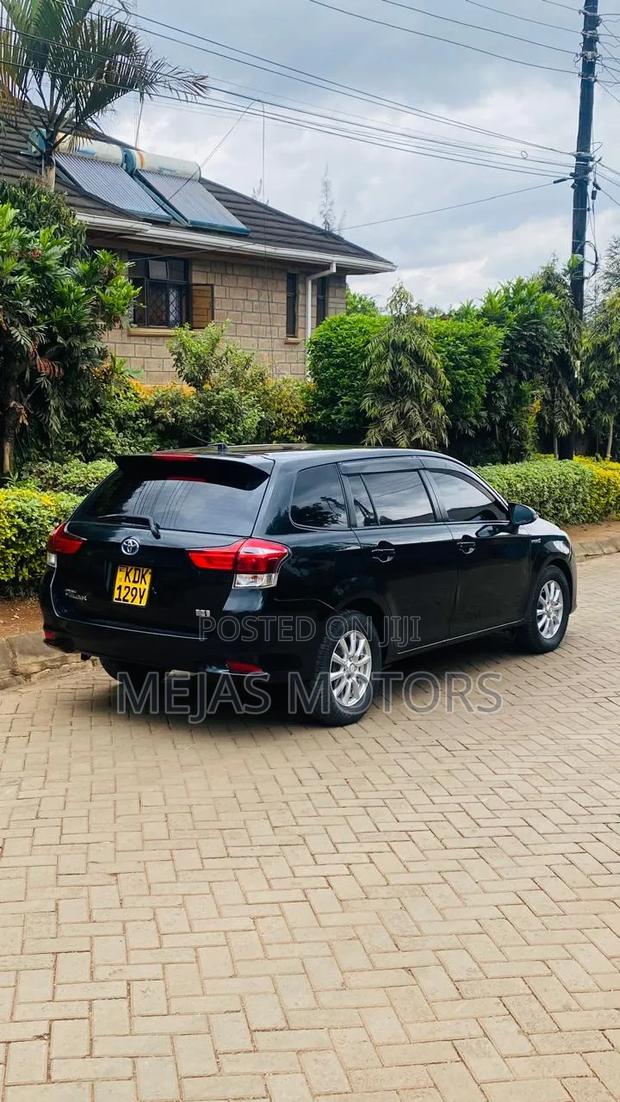 Toyota Corolla Fielder 2015 Black