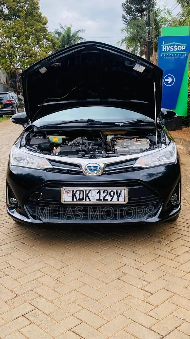 Toyota Corolla Fielder 2015 Black