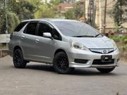 Honda Fit Shuttle 2012 Silver for sale