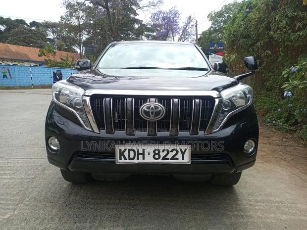 Toyota Land Cruiser Prado 2015 Matt Black