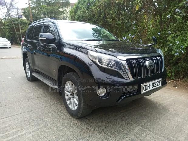 Toyota Land Cruiser Prado 2015 Matt Black