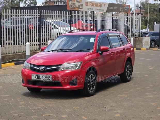 Toyota Corolla Fielder 2014 Red