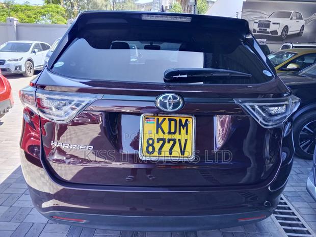 Toyota Harrier 2.0 4WD 2016 Maroon