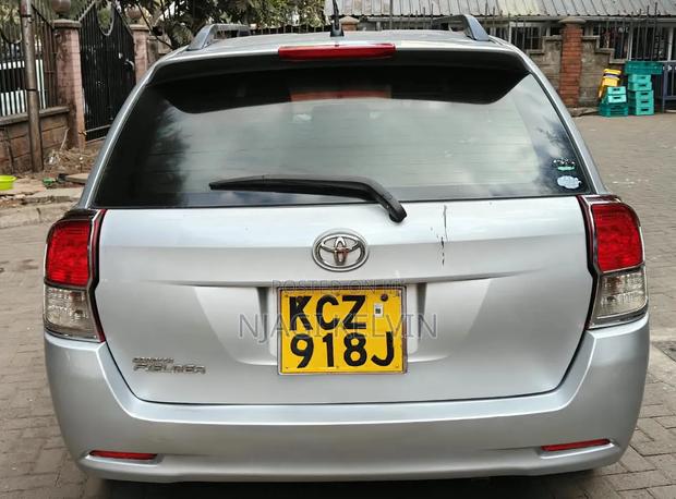 Toyota Corolla Fielder 2013 Silver