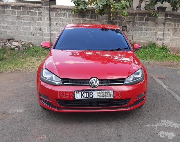 Volkswagen Golf 2014 Red