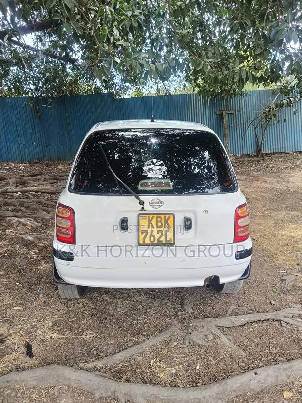Nissan March 2004 White