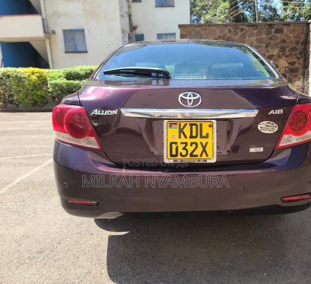 Toyota Allion 2016 Maroon
