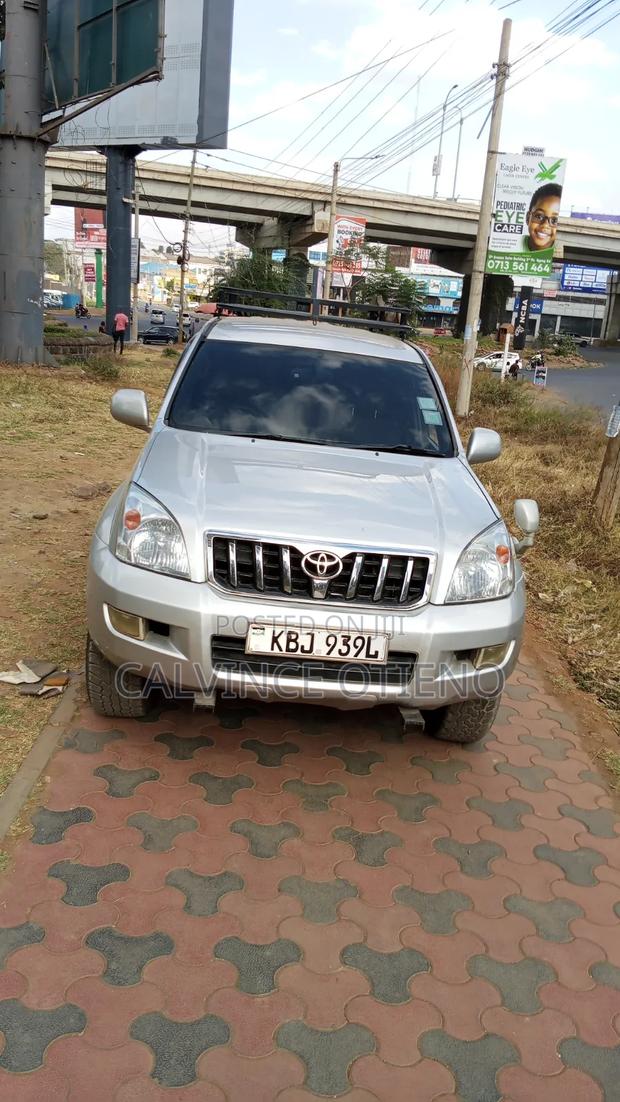Toyota Land Cruiser Prado 2007 Silver