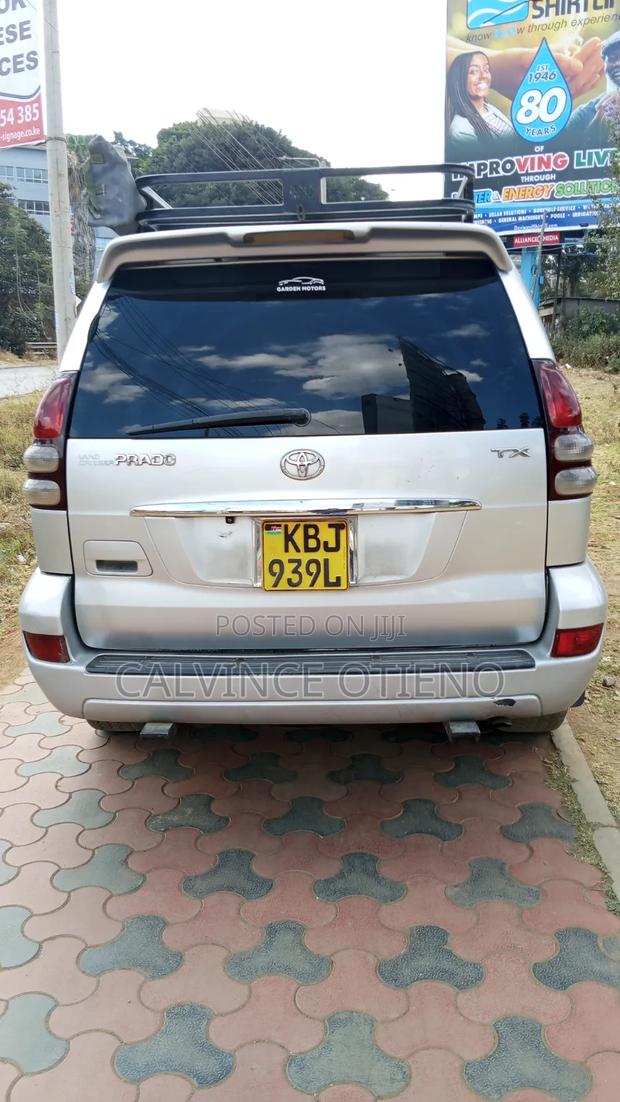 Toyota Land Cruiser Prado 2007 Silver