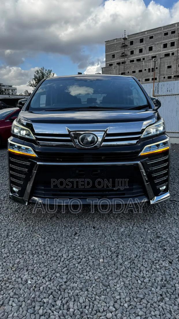 Toyota Vellfire 2.5 Z G Edition 2019 Black