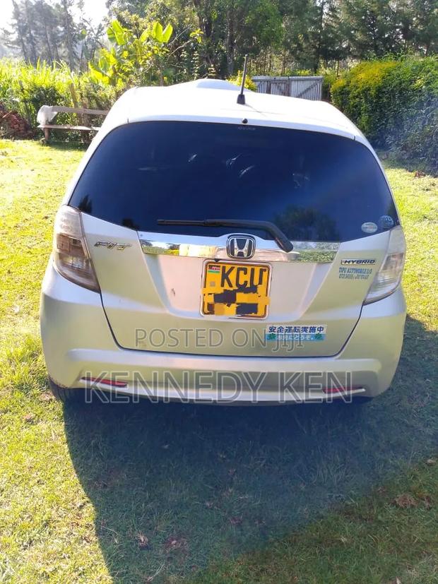 Honda Fit Automatic 2012 Silver