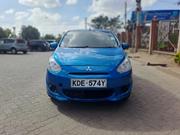 Mitsubishi Mirage DE 4dr Hatchback (1.2L 3cyl 5M) 2014 Blue for sale