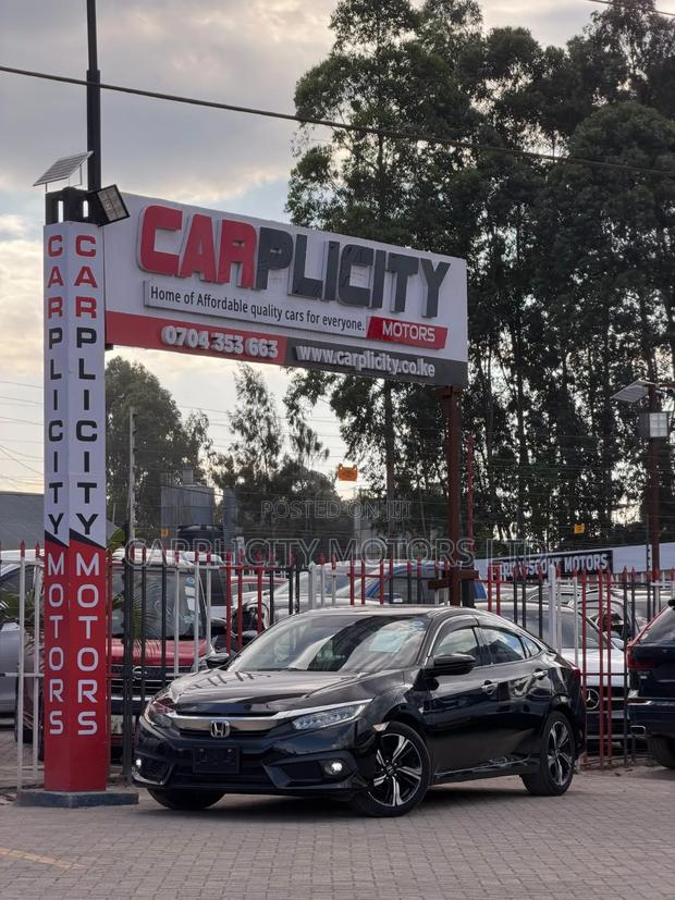 Honda Civic EX-L Sedan 2019 Black