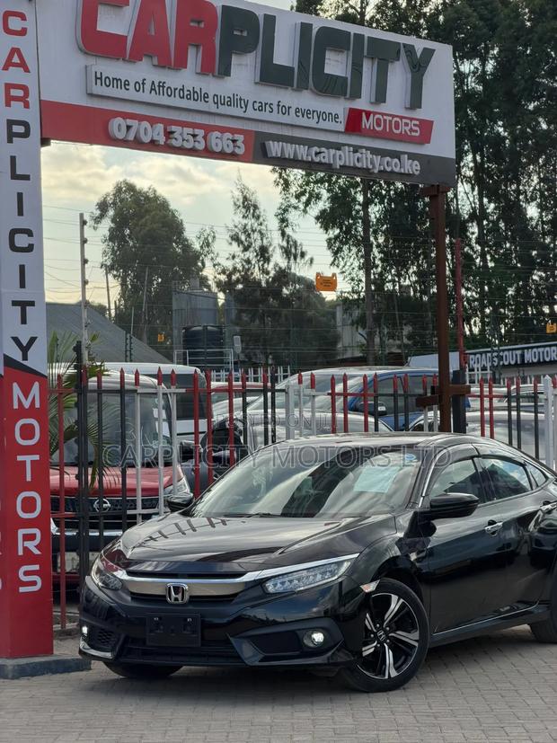 Honda Civic EX-L Sedan 2019 Black
