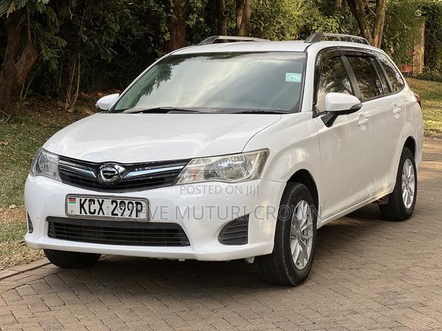 Toyota Corolla Fielder 2014 White