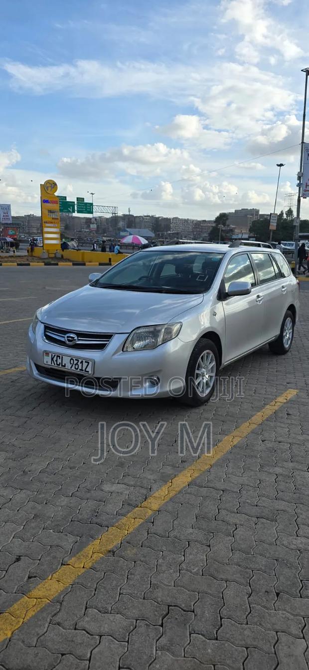Toyota Corolla Fielder 2012 Silver