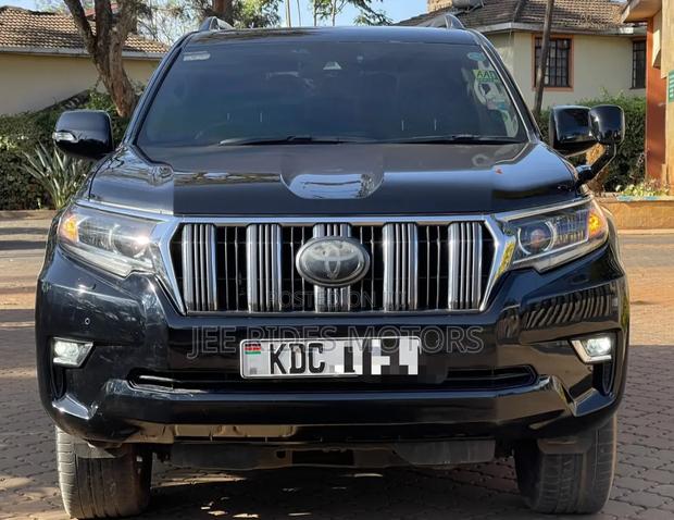 Toyota Land Cruiser Prado 2017 Burgundy