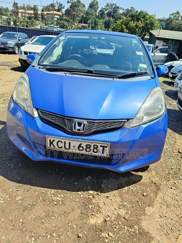 Honda Fit 2012 Blue