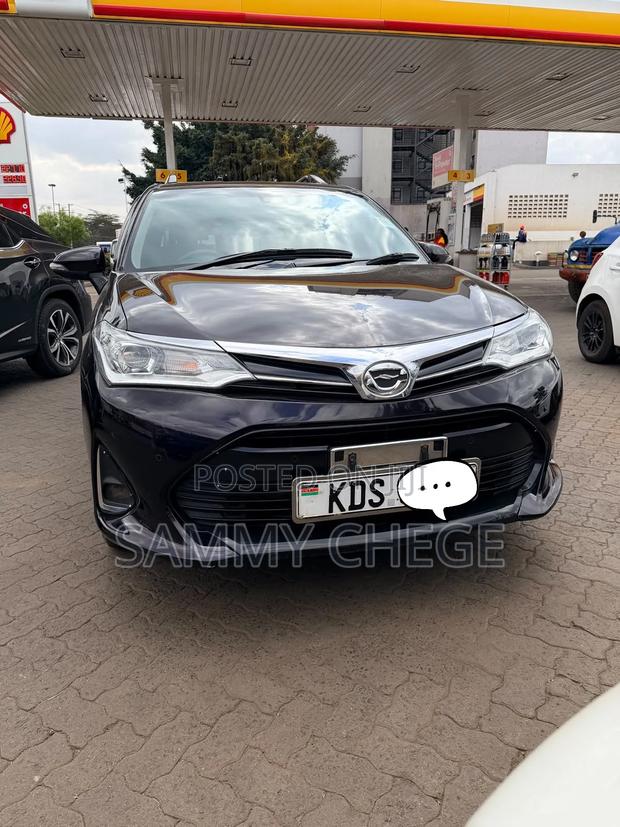 Toyota Corolla Fielder 2017 Black